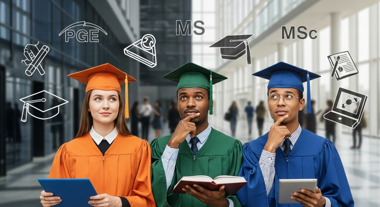 Différences entre PGE, MS et MSc à TBS Education